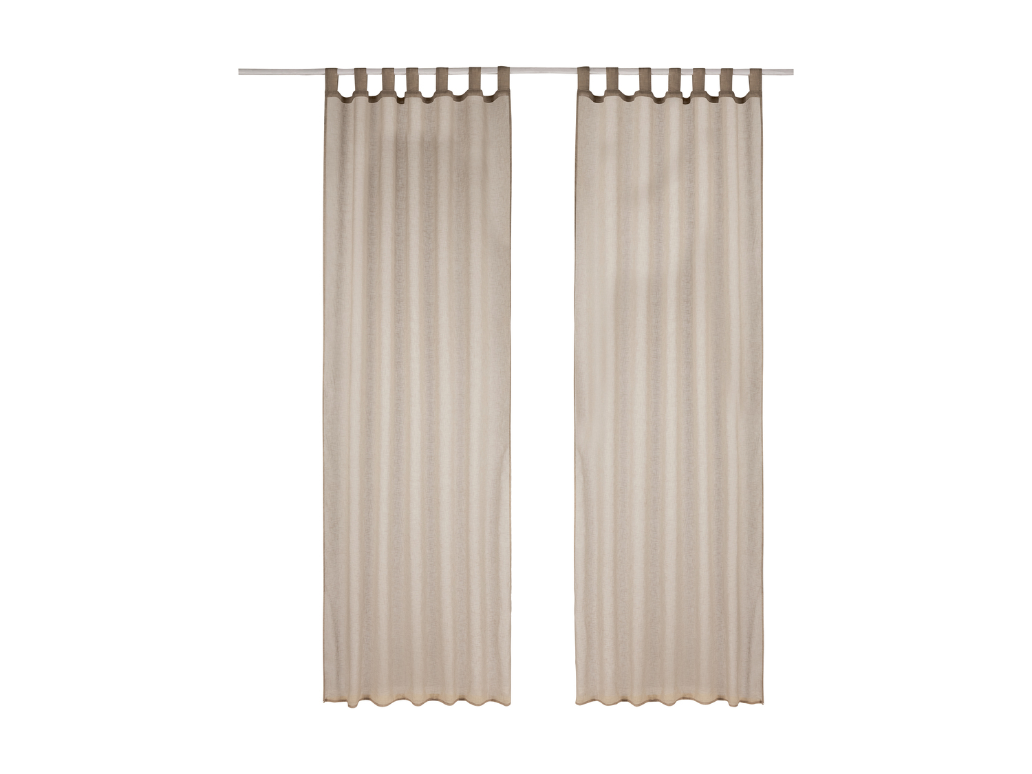 Rideaux aspect lin , le prix 12.99 €
- Env. 135 x 265 cm
- Ex. 100 % polyester
- ...