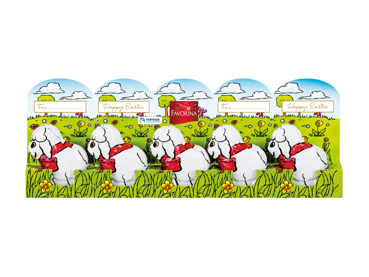 Petites figurines de Pâques , le prix 1.19 €
- Au choix : agneau, poussin ou ...