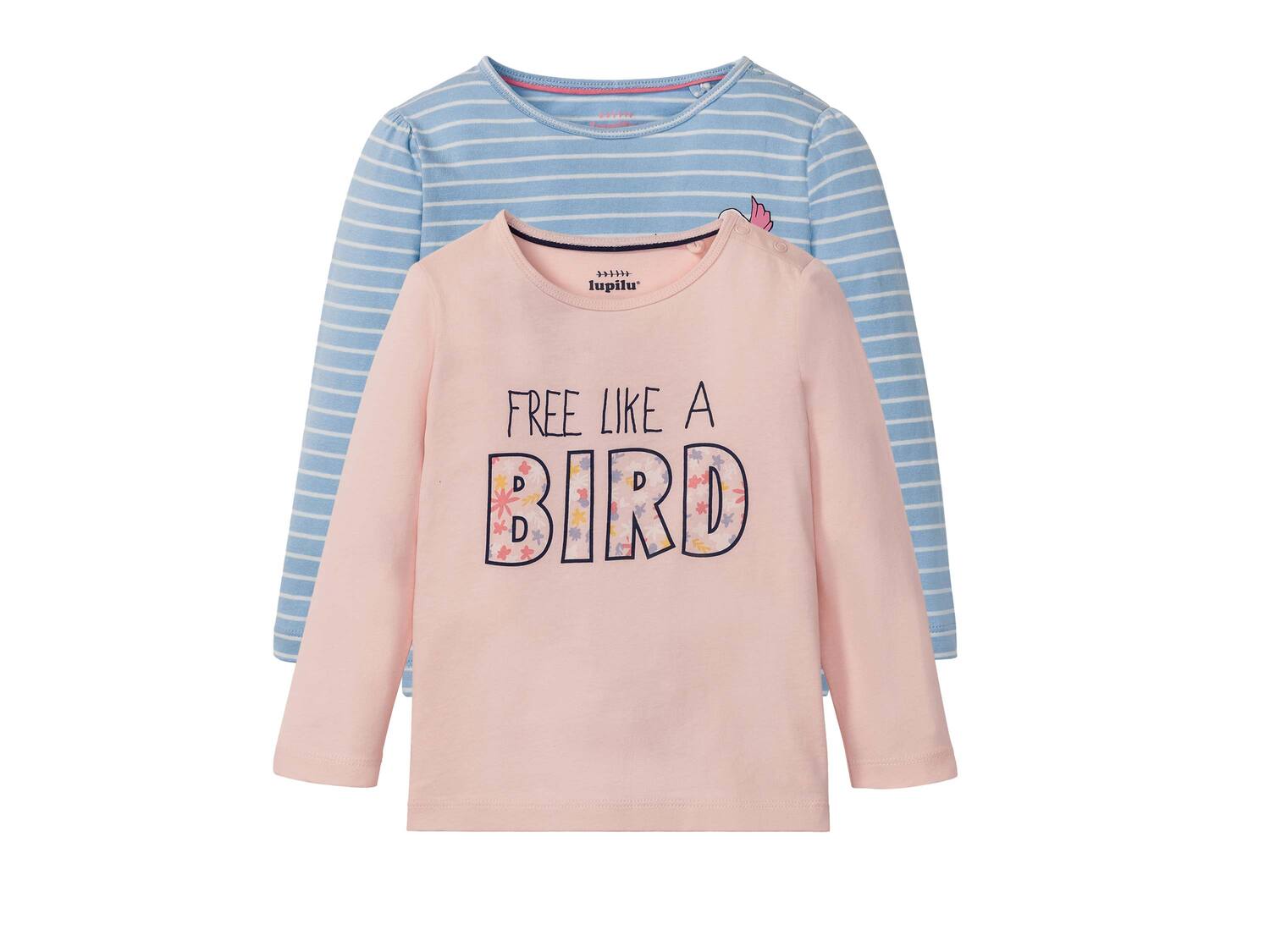 T-shirts manches longues enfant , le prix 4.99 €
- Lot de 2
- Du 12-24 mois ...