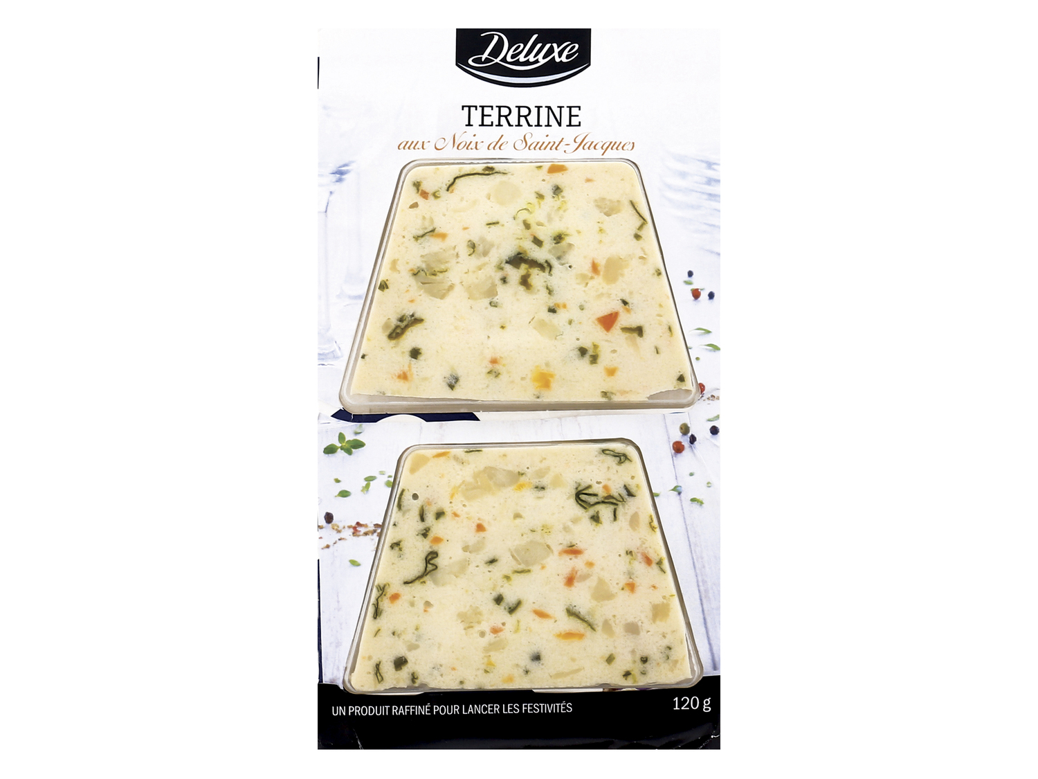 2 tranches de terrine , le prix 1.89 €
- Au choix : saumon & saumon fumé ...
