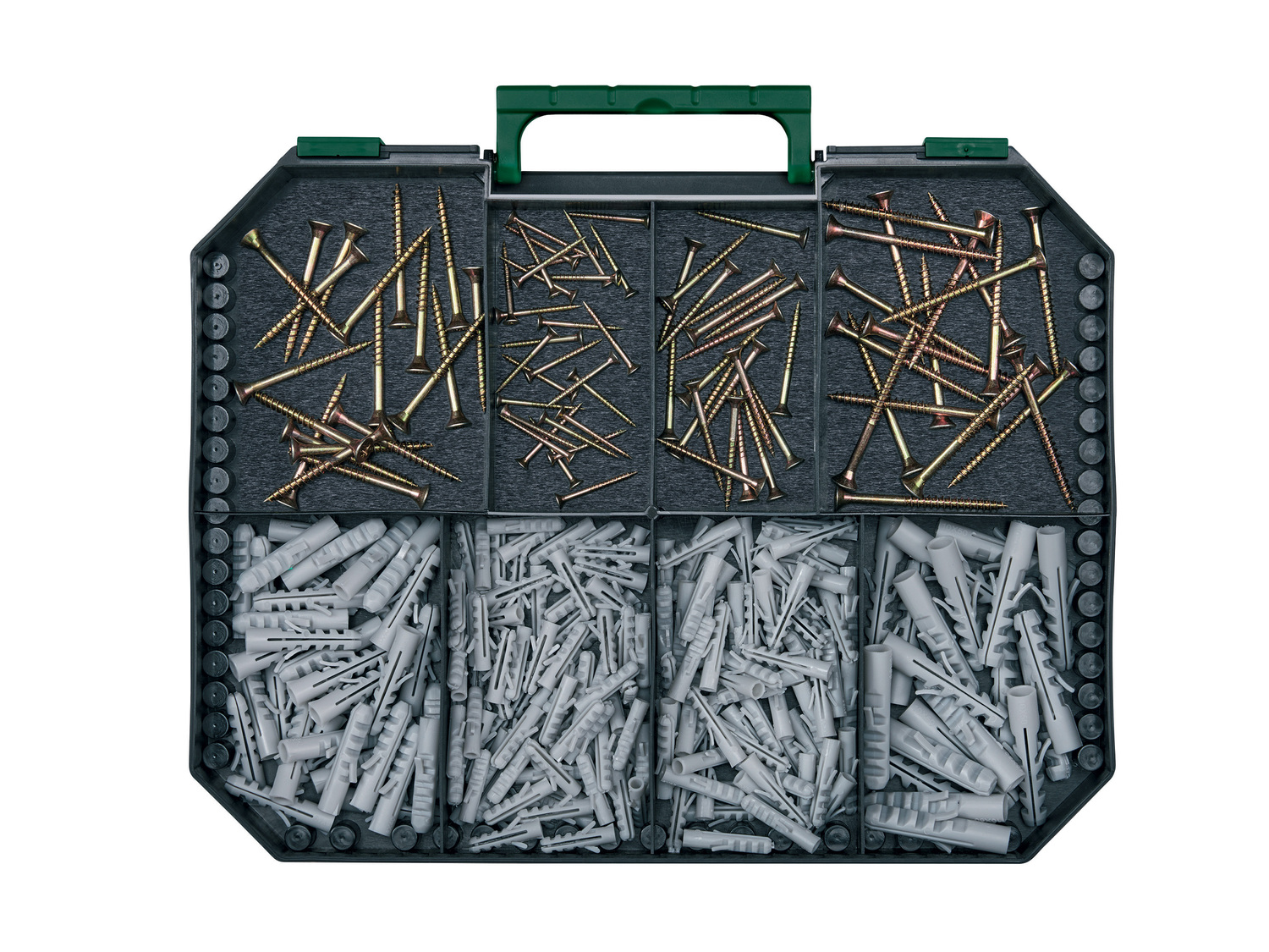 Set de forets, vis et chevilles , le prix 21.99 €
- 400 pièces
- 6 embouts
Caractéristiques
- ...