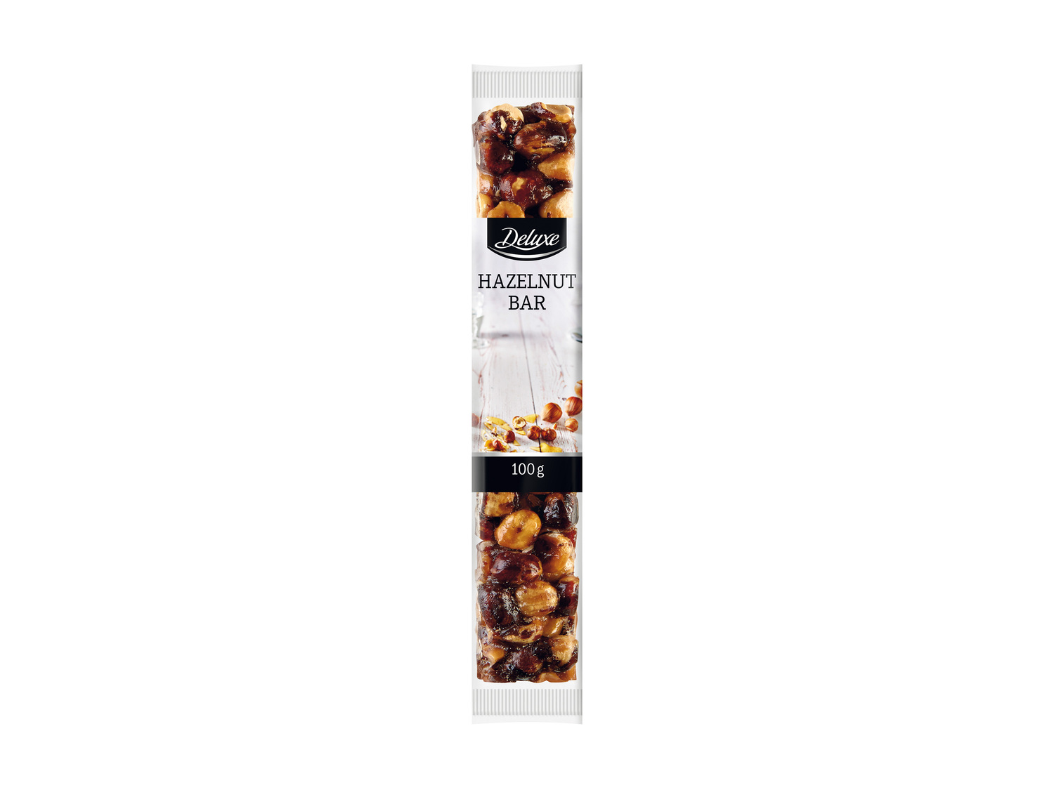 Barre , le prix 1.99 €
- Au choix : amandes, cacahuètes ou noisettes