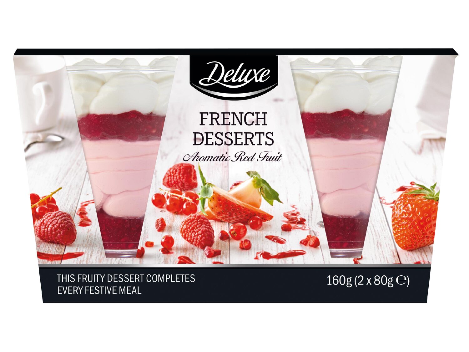 2 verrines dessert , le prix 1.99 €
- Au choix : 3 chocolats ou fruits ...