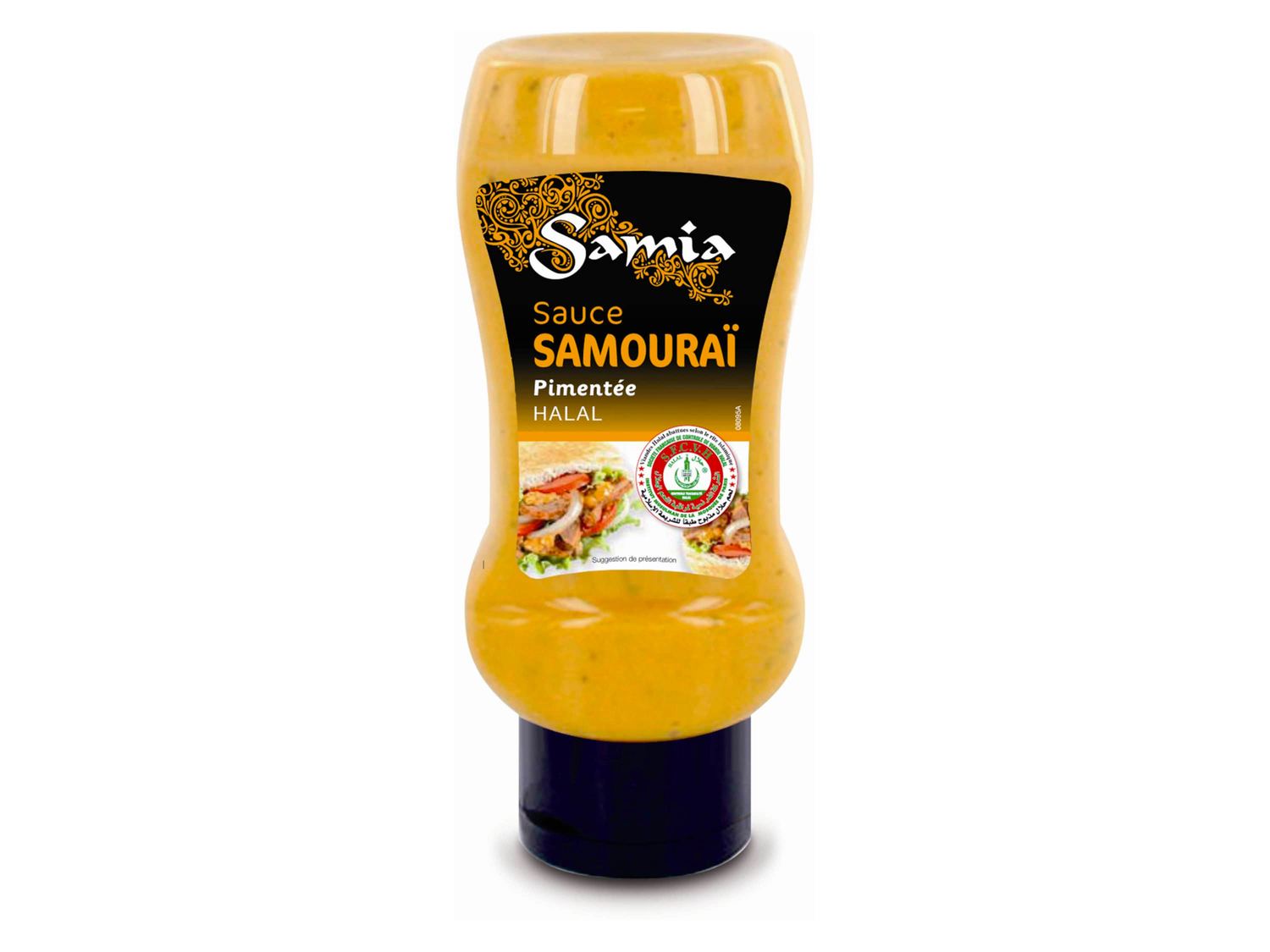 Samia sauce , le prix 1.50 €
- Au choix : Alger, samouraï ou blanche