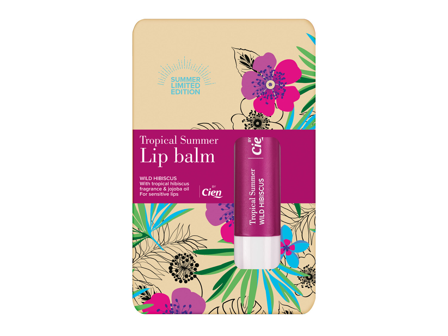 Mini baume à lèvres , le prix 0.89 €
- Au choix : ananas, hibiscus ou pêche