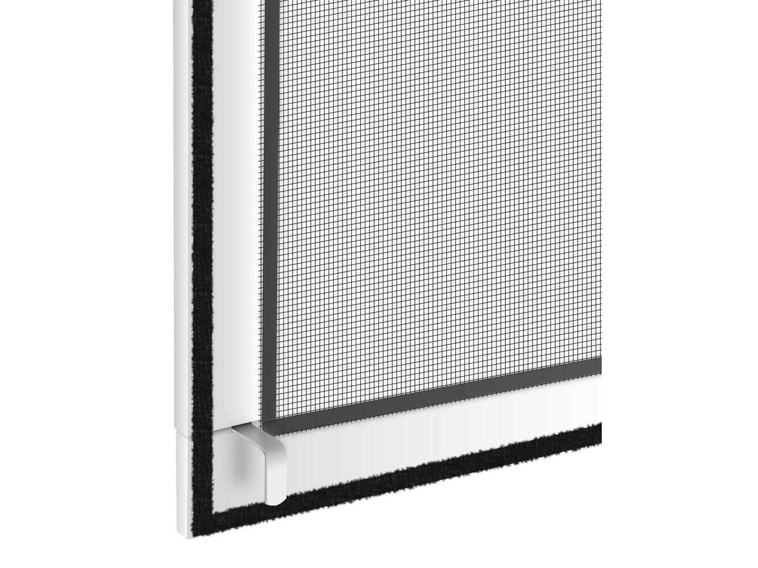 Moustiquaire de fenêtre en aluminium , le prix 14.99 &#8364; 
- Env. 100 x ...