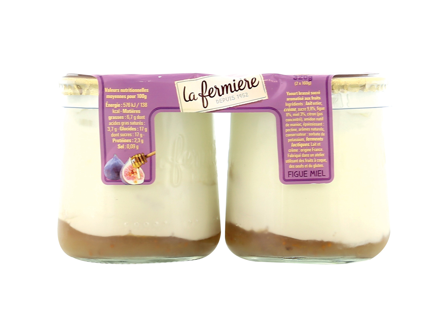 2 yaourts onctueux , le prix 1.89 €
- Au choix : vanille-sirop d’érable ou ...