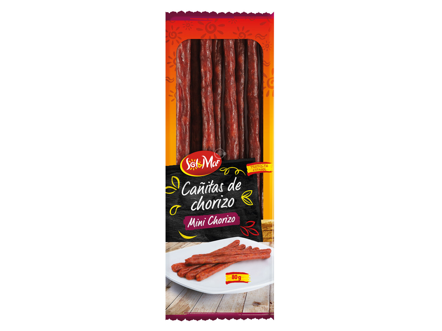 Snack cañitas , le prix 0.99 €
- Mini fuet ou mini chorizo
Caractéristiques
- ...