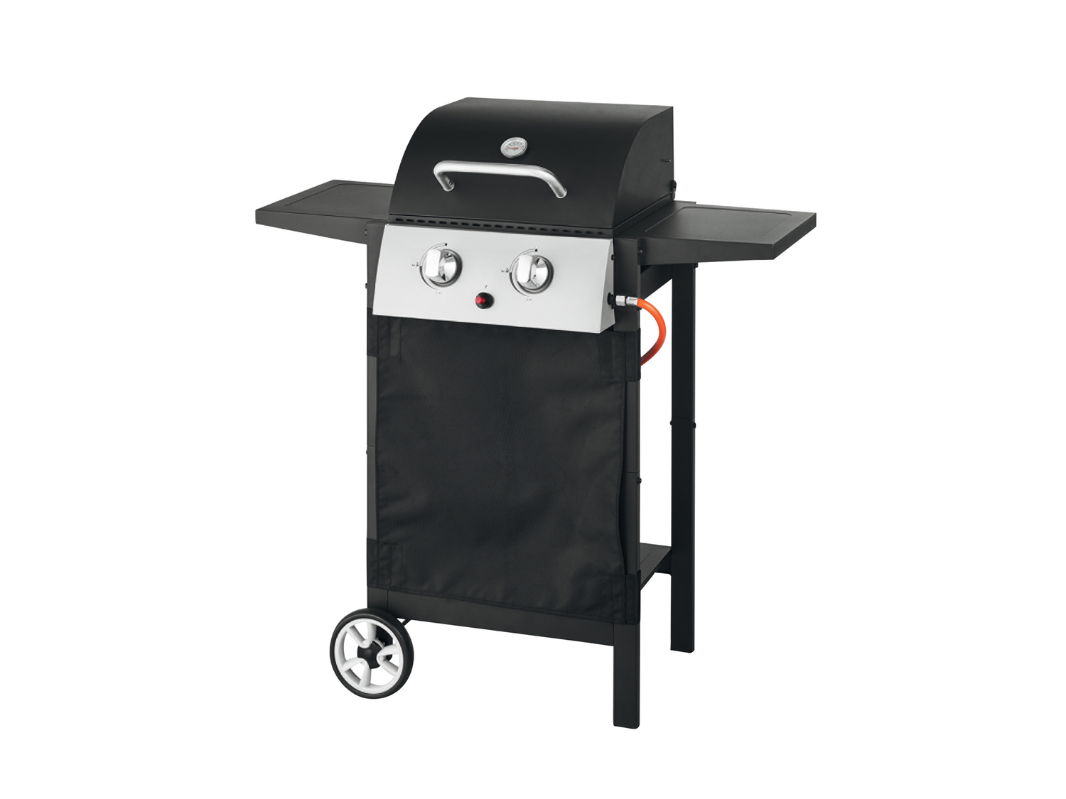 Barbecue à gaz mobile 2 brûleurs , le prix 89.99 €
- 5,6 kW
- Env. 109,5 ...