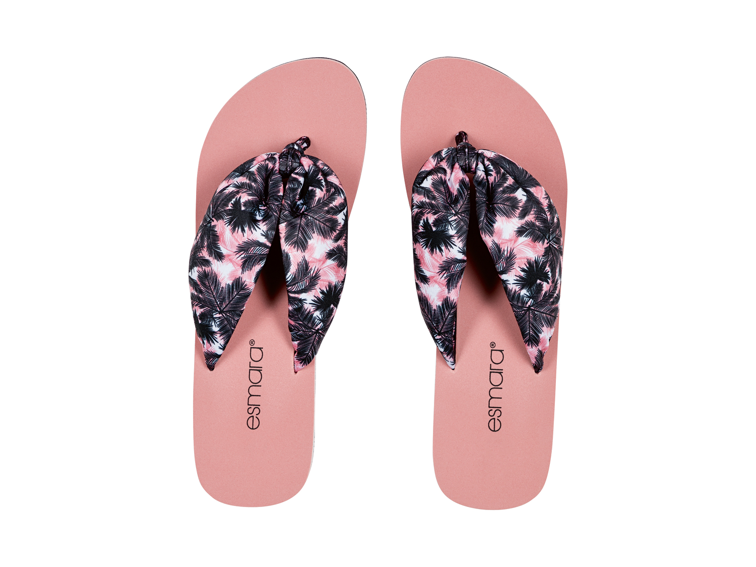 Tongs femme Esmara, le prix 3.89 € 
- Ex. bride TPU et semelle de propreté/semelle ...