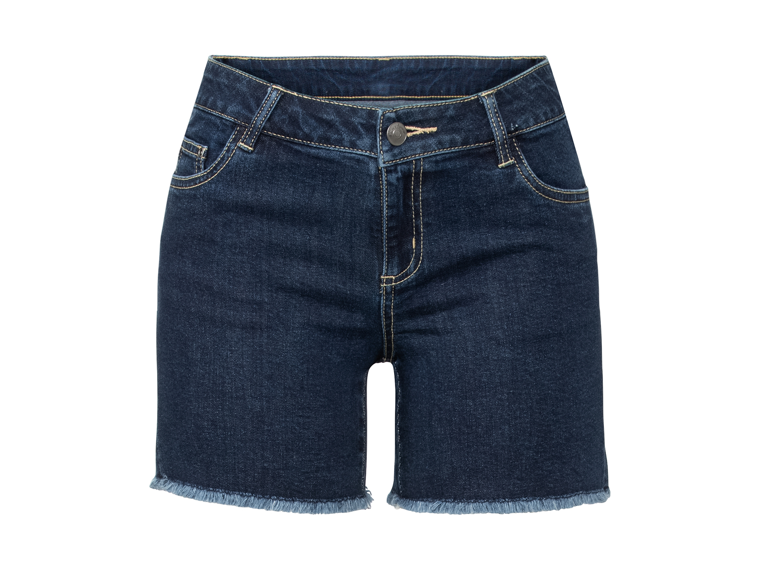 Short en jean , le prix 7.99 €
- Du 36 au 48 selon modèle.
- Ex. 98 % coton ...