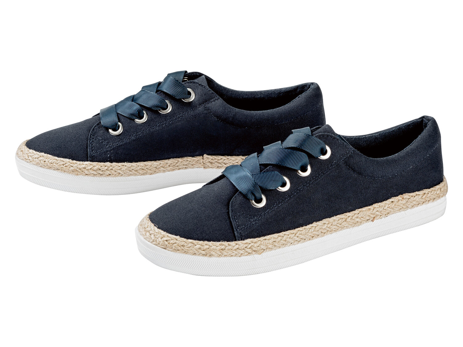 Chaussures en toile , le prix 9.99 €
- Du 36 au 40 selon modèle
- Ex. dessus/doublure/semelle ...