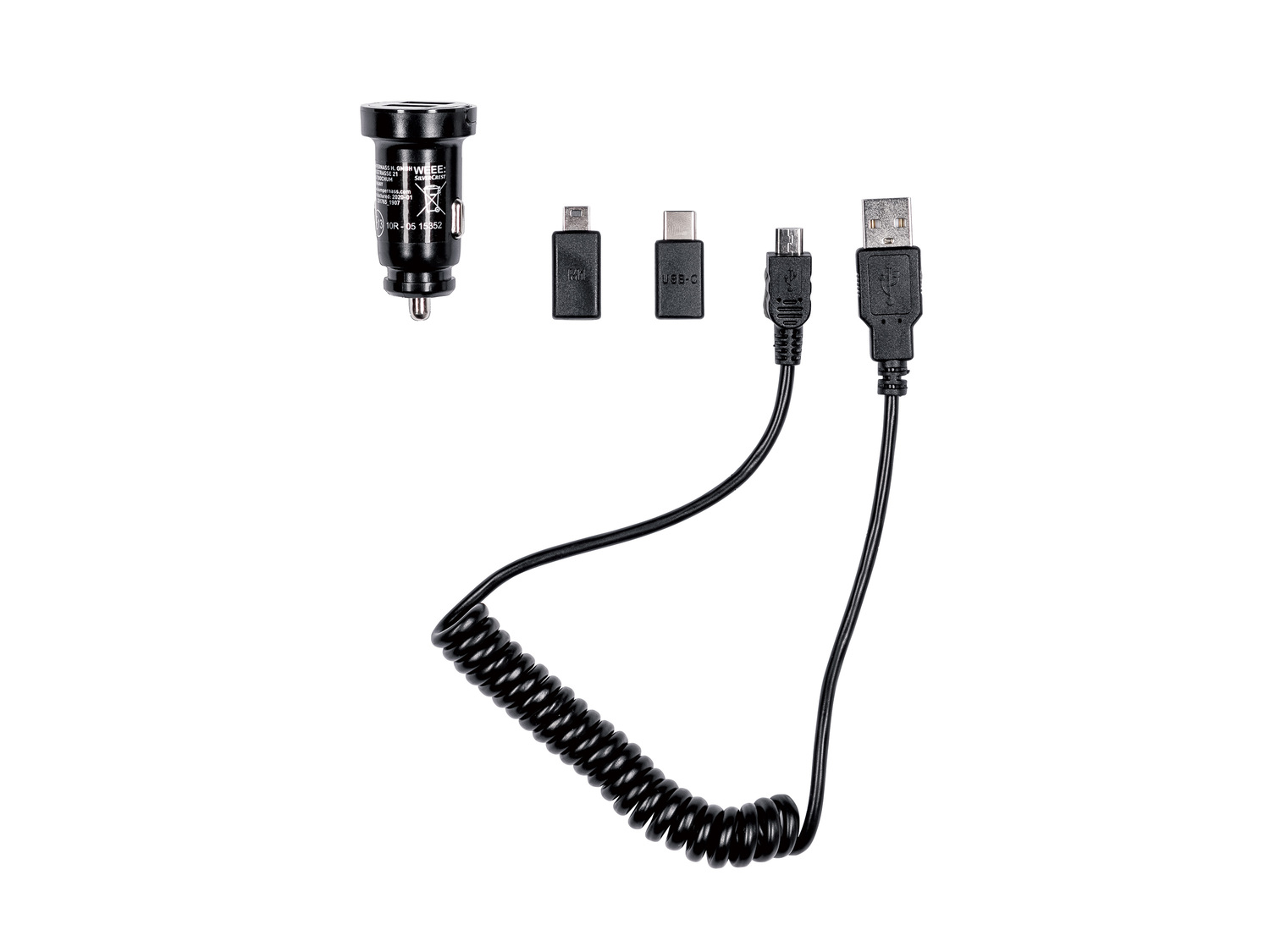 Chargeur allume-cigare avec 2 adaptateurs chez , le prix 3.99 €
- 12/24 V
- ...
