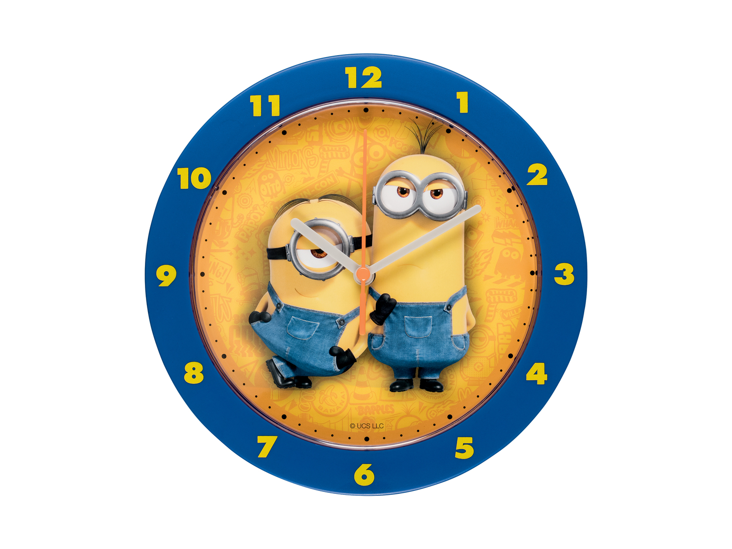 Horloge murale Minions, le prix 6.99 €
- 2 modèles au choix
- Dont 0,02 € ...