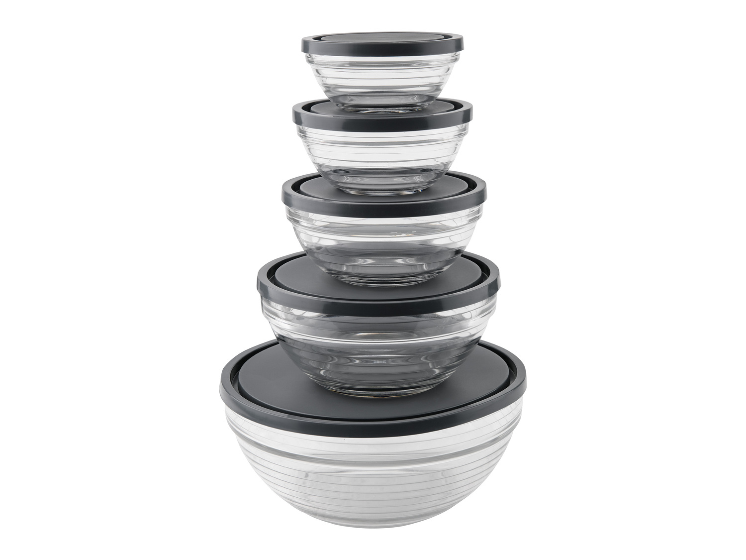 Boîtes de conservation en verre , le prix 9.99 €
- Set de 5
- Empilables pour ...