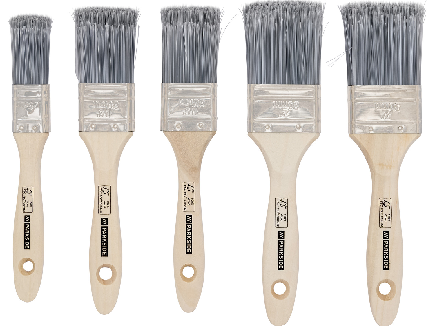 Set de pinceaux , le prix 2.99 €
Au choix :
- Set de 3
- Set de 5
