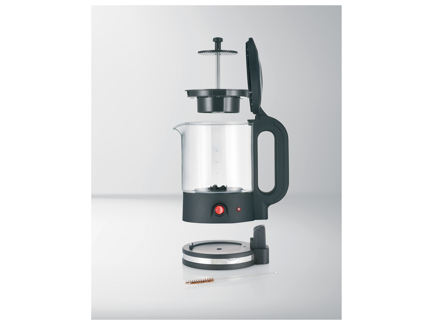 Théière électrique , le prix 16.99 €
- Max. 650 W
- Max. 1 L (Env. 8 tasses)
- ...