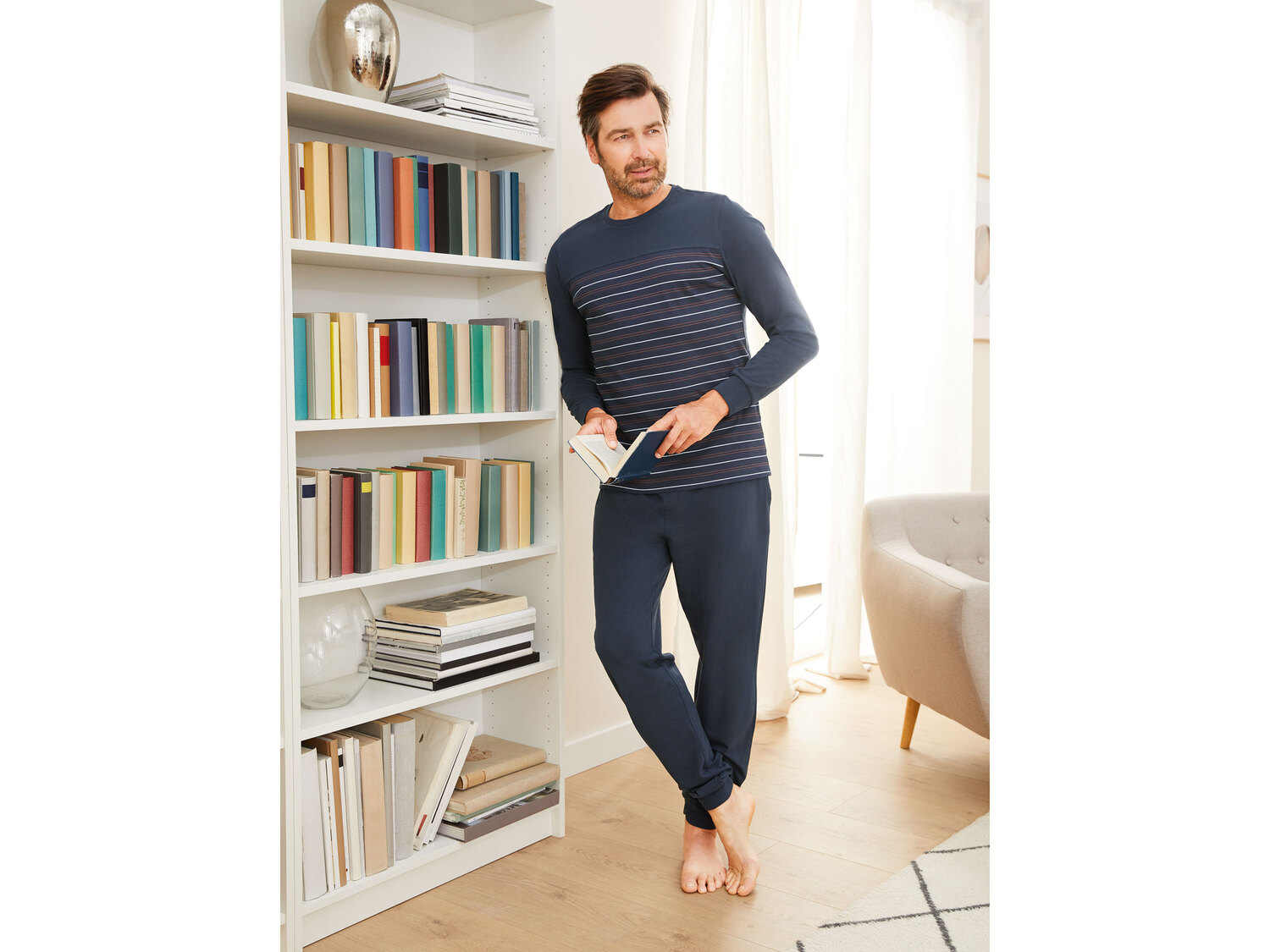 Pyjama homme , le prix 9.99 €
- Du S au XL selon modèle.
- Ex. 100 % coton.
- ...