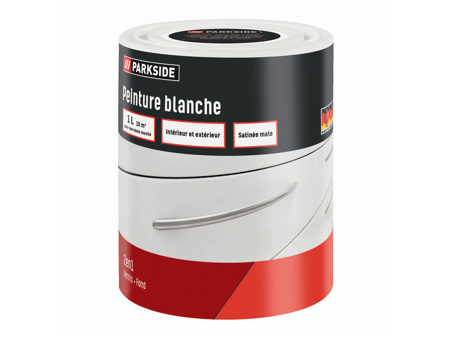 Peinture blanche, de couleur ou pour tableau noir chez , le prix 4.99 €
- 2 ...