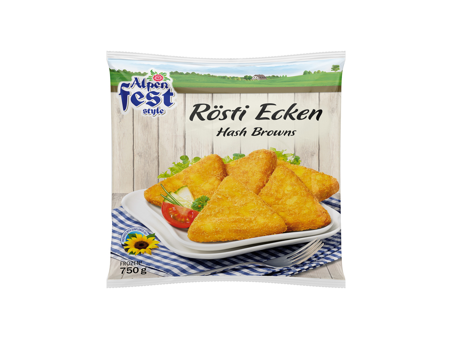 Pommes croquettes ou rösti , le prix 1.39 €
Caractéristiques
- surgelées
