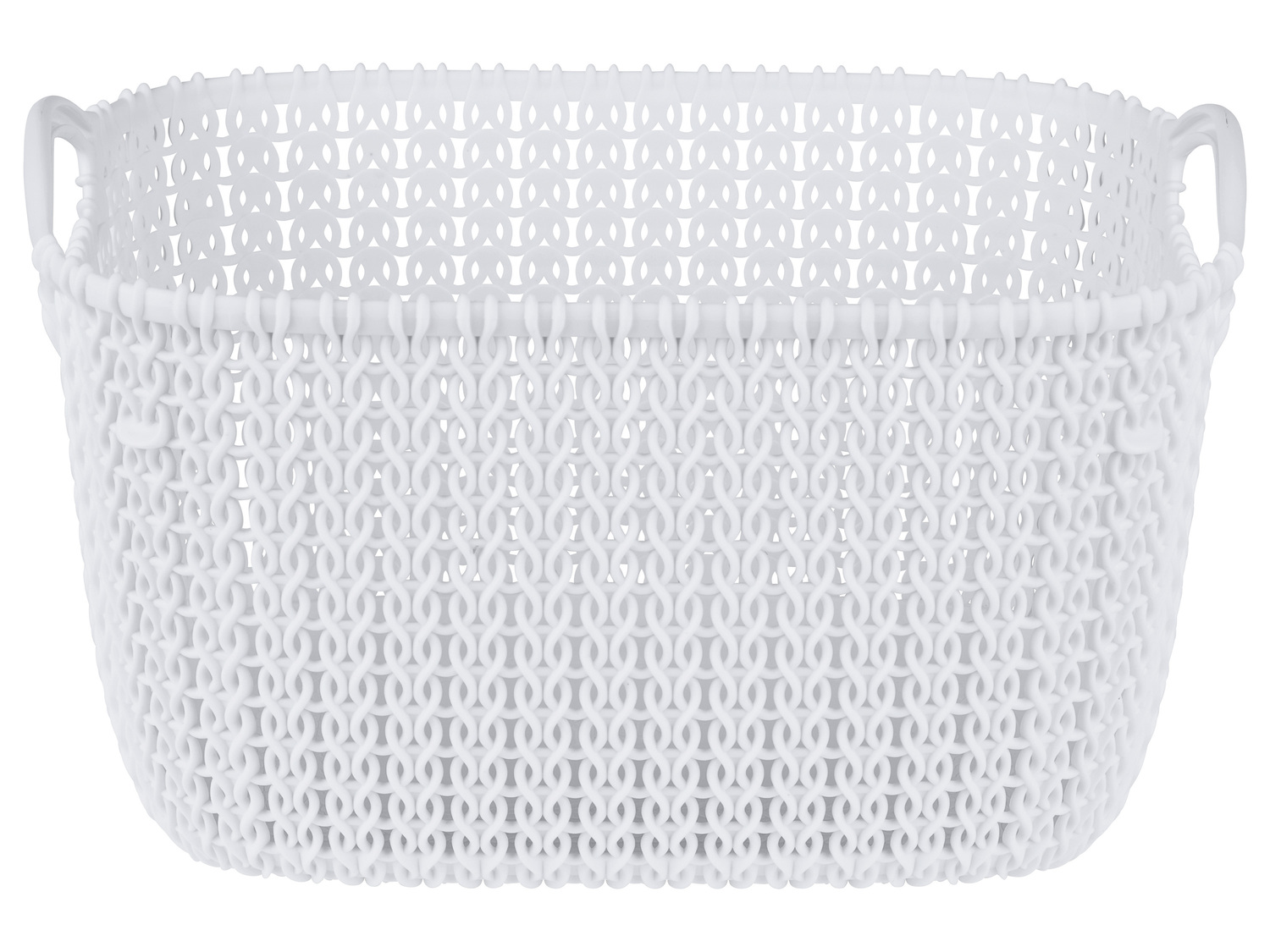 Panier tressé , le prix 3.49 €
Au choix :
- Env. 352 x 268 x 74 mm, env. ...