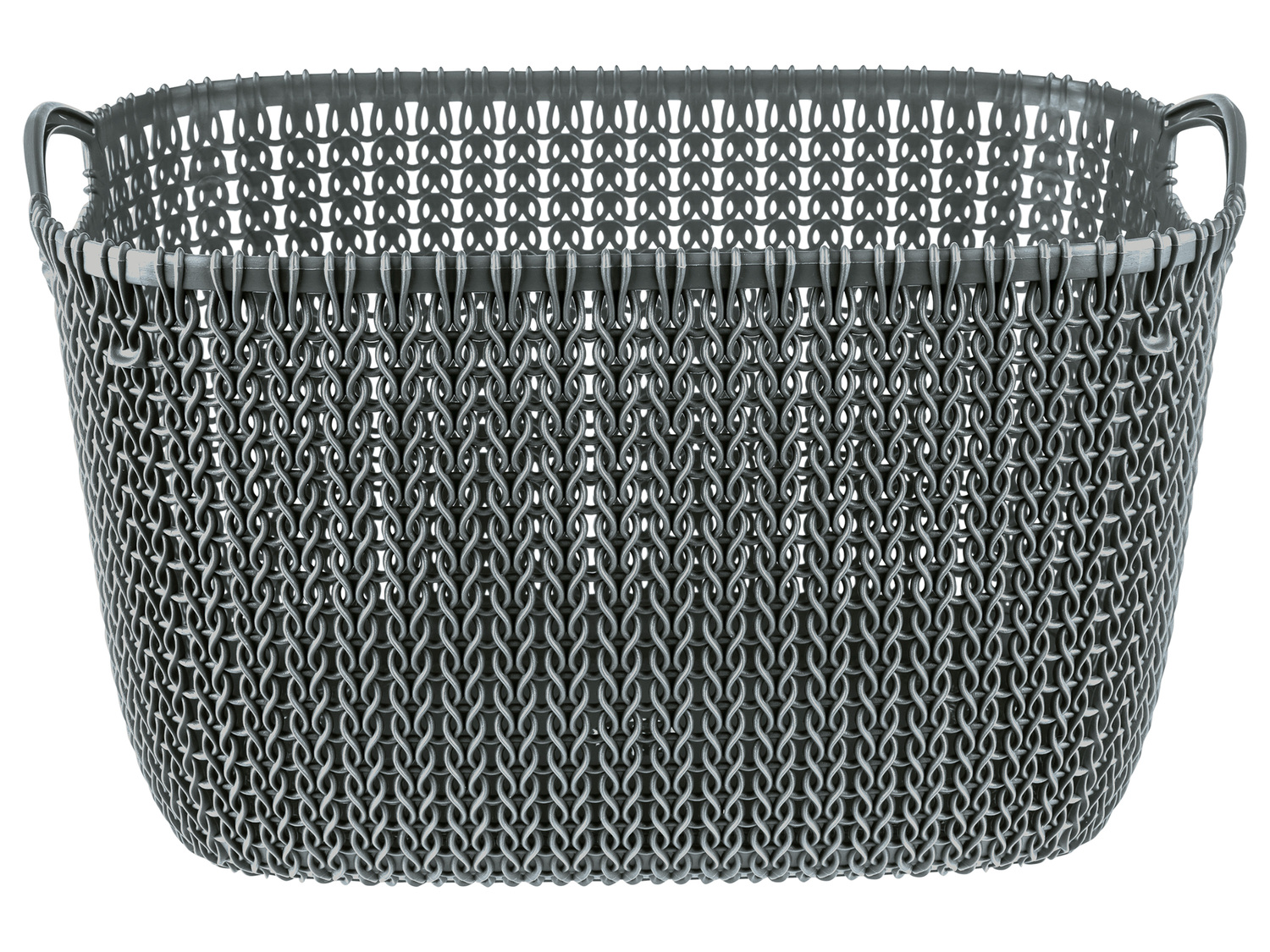 Panier tressé , le prix 4.99 €
- Env. 395 x 295 x 236 mm,
- Env. 19 L
- 3 ...