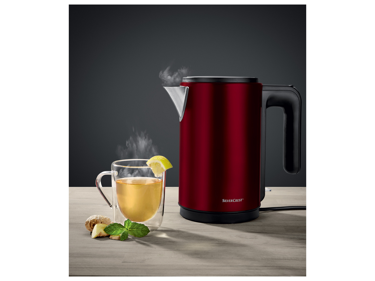 Bouilloire électrique Silvercrest, le prix 21.99 €
- 2 400 W
- Env. 1,7 L
- ...