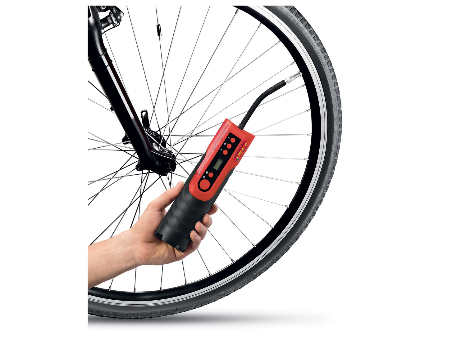 Compresseur portatif , le prix 29.99 €
- Mini-compresseur sans fil puissant ...