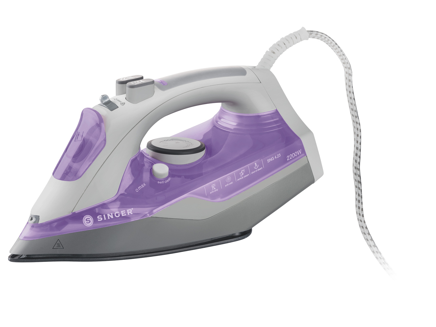 Fer à repasser à vapeur Singer, Pfaff, le prix 12.99 €
- 2 200 W
- Quantités ...