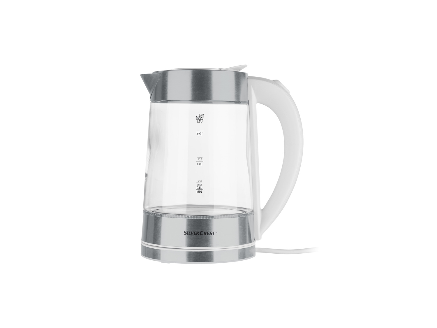Bouilloire en verre avec variation de couleur , le prix 19.99 €
- Max. 1,7 L
- ...
