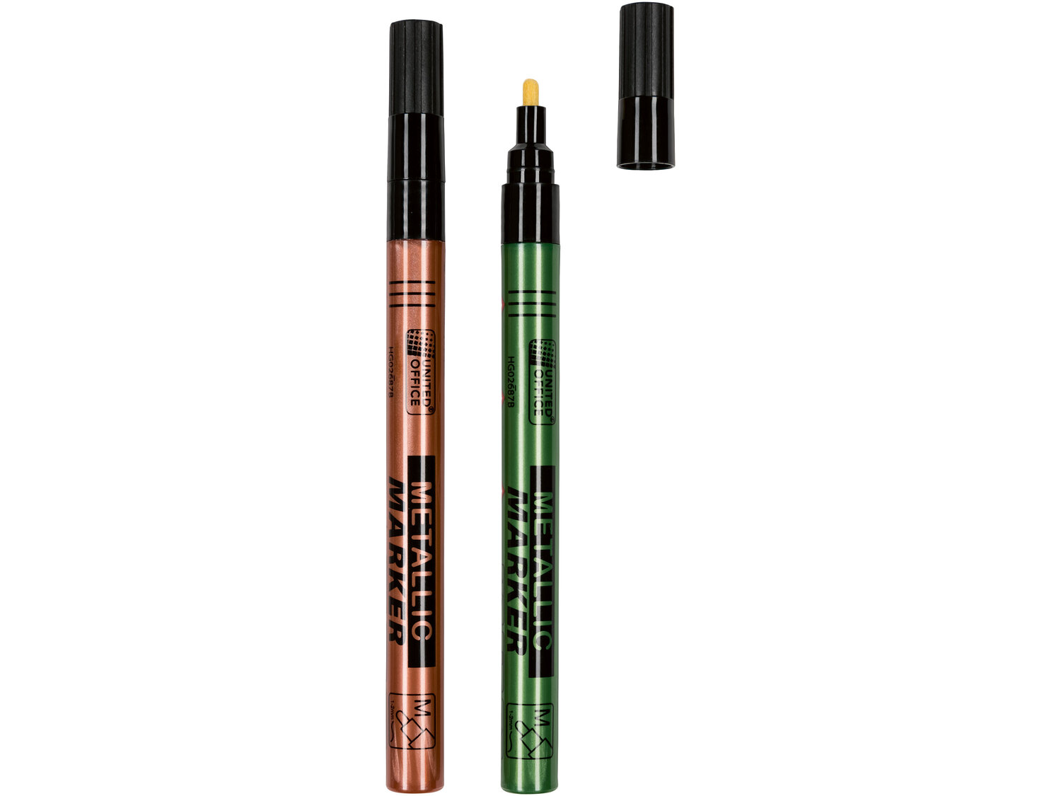 Marqueurs peinture , le prix 1.99 €
Au choix :
- Env. 0,8 mm
- Env. 1-2 ...