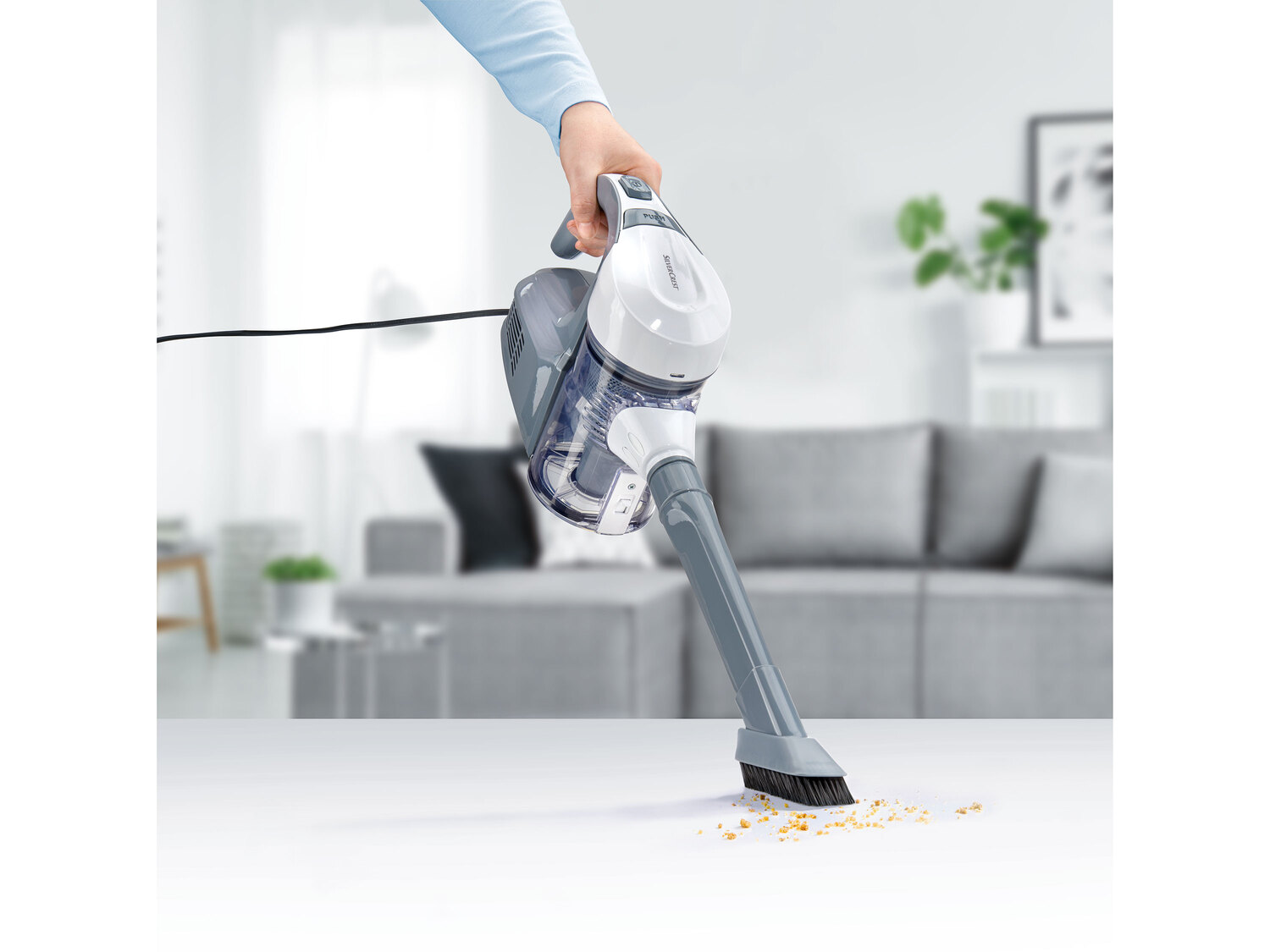 Aspirateur 2 en 1 , le prix 34.99 €
- 600 W
- 2 en 1 : aspirateur à main et ...