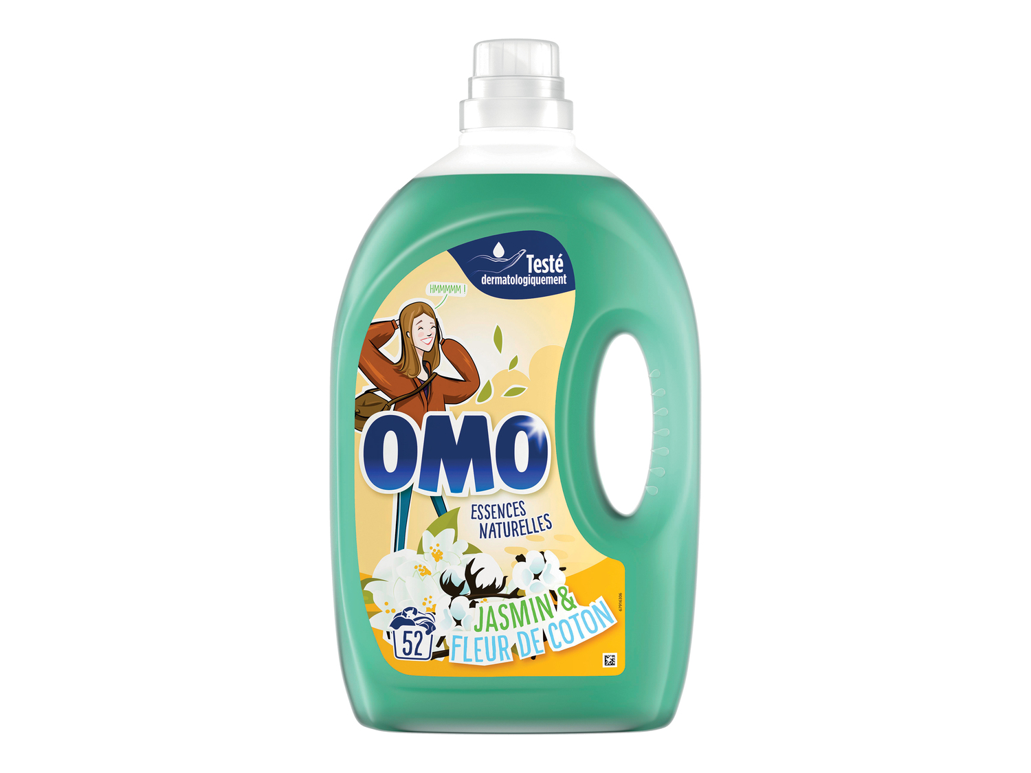 OMO lessive liquide , le prix 6.49 €
- Le bidon de 2,6 L : 9,99 € (1 L = 3,84 ...