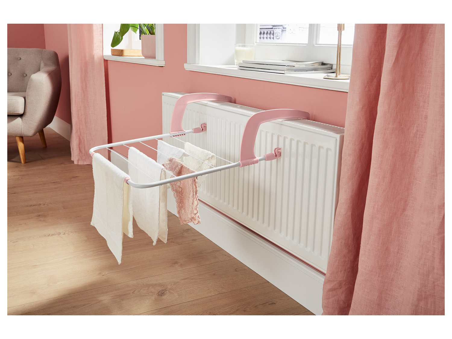 Étendoir à linge 3 en 1 , le prix 19.99 €
- Structure en acier avec revêtement ...