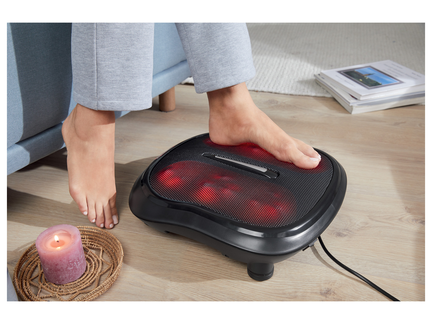 Appareil massage shiatsu pour pieds , le prix 49.99 €
- Pour un moment de bien-être
- ...