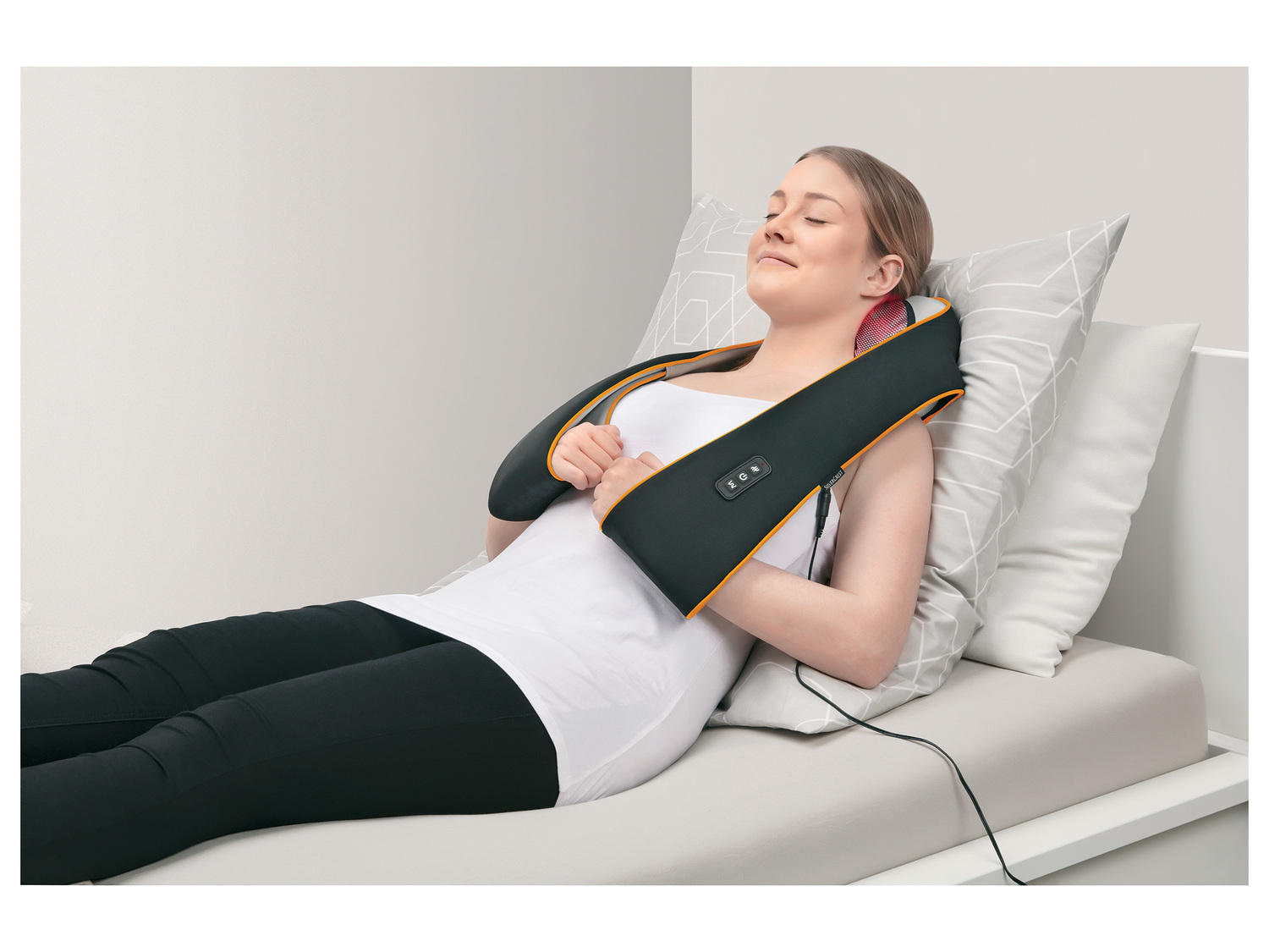 Appareil massage shiatsu pour nuque , le prix 29.99 €
- Pour un massage intensif ...