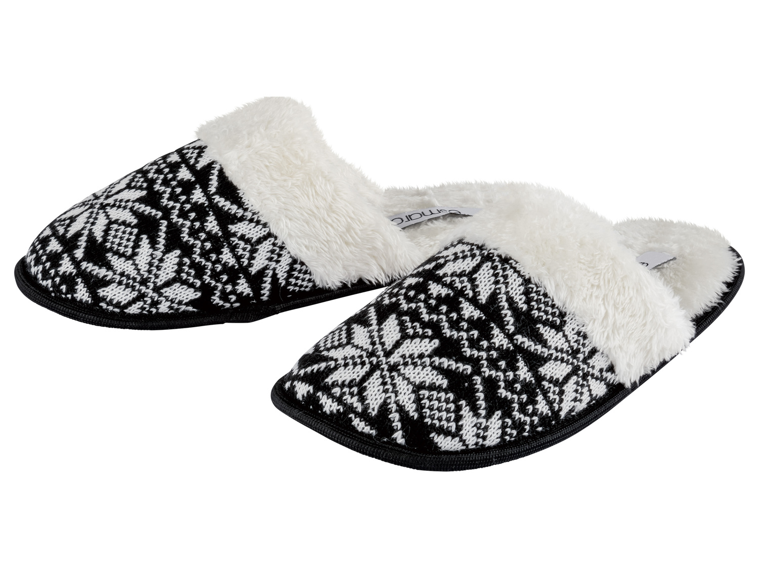 Pantoufles femme , le prix 4.99 €
- Du 36/37 au 40/41 selon modèle
- Ex. dessus/doublure/semelle ...