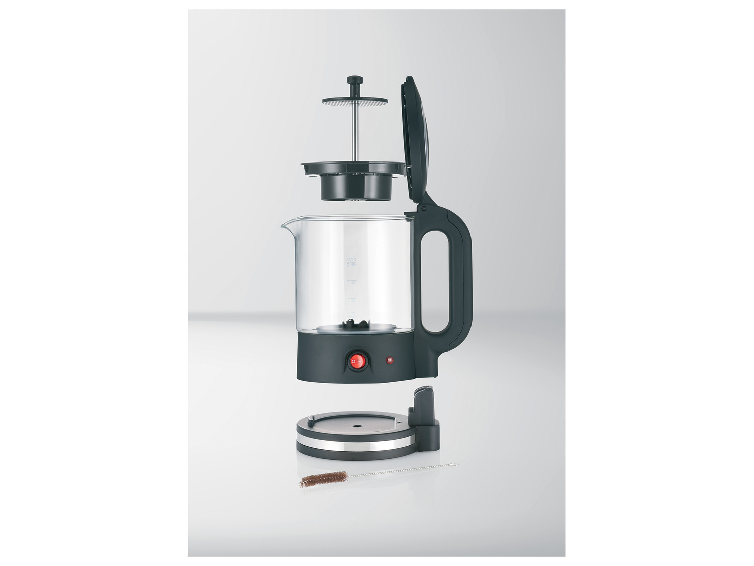 Théière électrique , le prix 16.99 €
- 650 W
- Max. 1 litre
- Verseuse ...