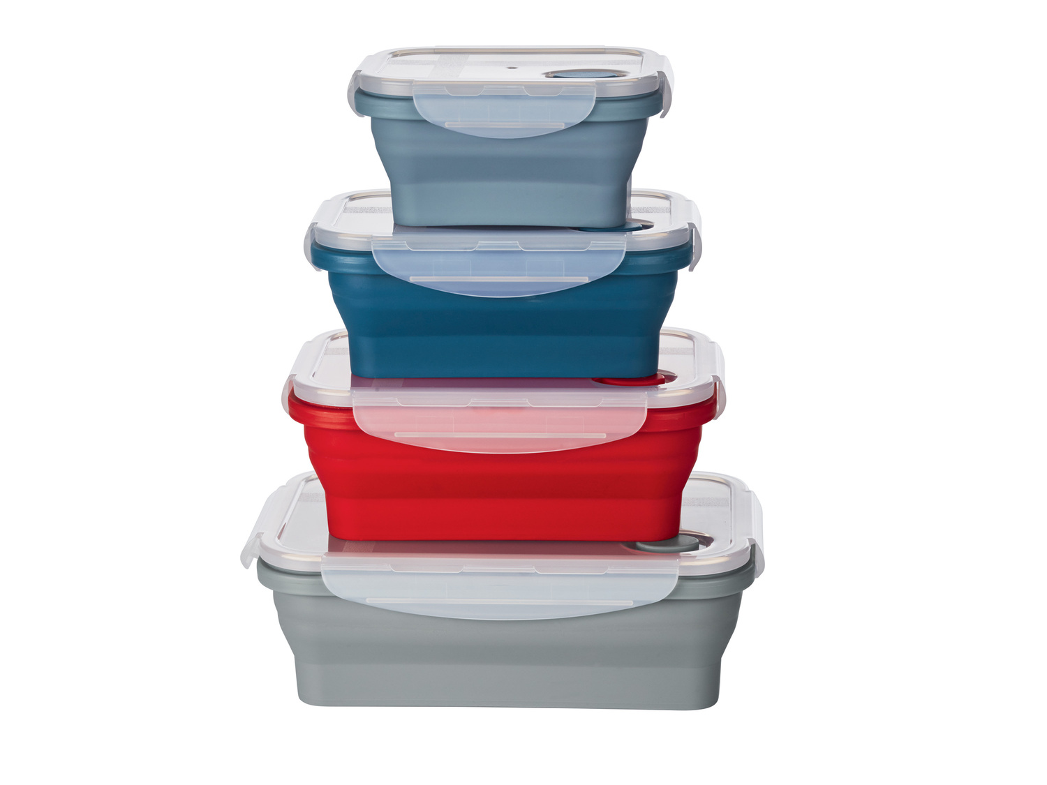 Boîtes de conservation pliables en silicone , le prix 12.99 €
- Set de 4
- ...