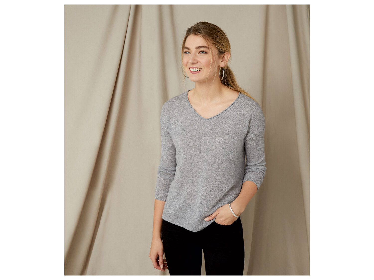 Pull en cachemire , le prix 39.99 €
- Un pull 100 % cachemire à prix tout doux ...