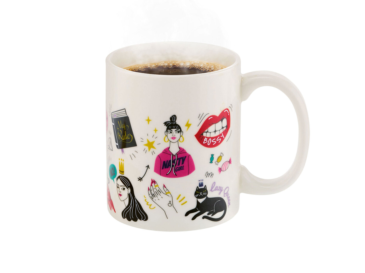 Tasse magique à couleur changeante , le prix 3.99 €
- Env. 300 ml
- En porcelaine
- ...