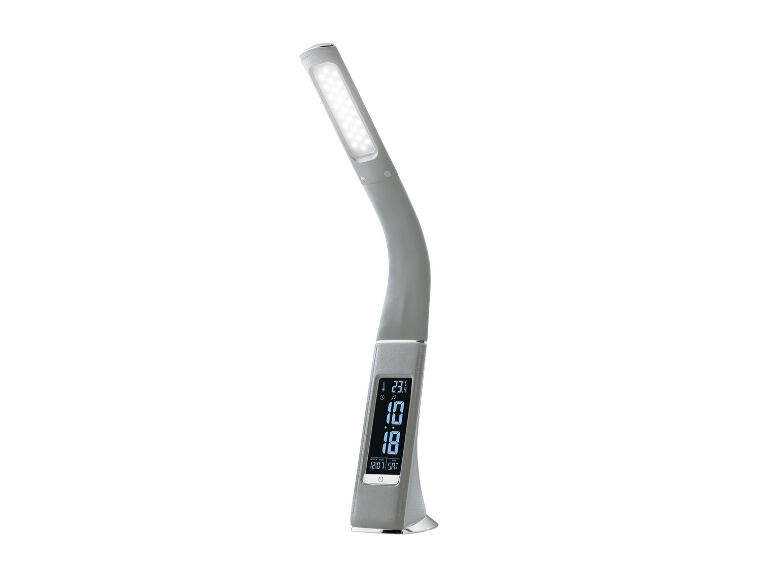 Lampe de table à LED avec affichage de l’heure , le prix 23.99 €
- Tête ...