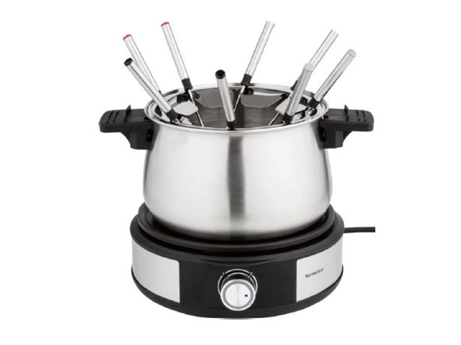 Service à fondue électrique , le prix 23.99 €
- Pour les fondues au fromage, ...