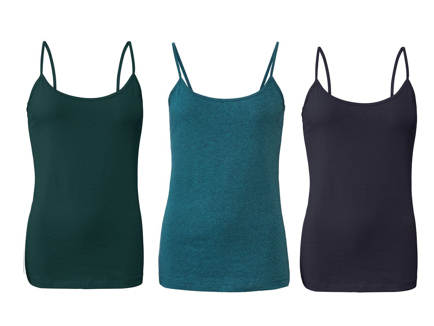 Débardeurs à fines bretelles femme , le prix 7.99 €
- Du S au XL selon modèle.
- ...