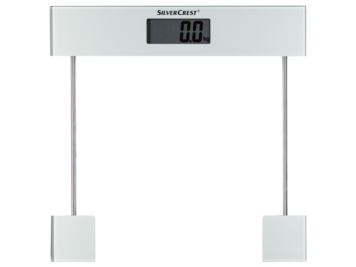 Pèse-personne en verre , le prix 7.99 €
- 180 kg max.
- 4 capteurs pour une ...