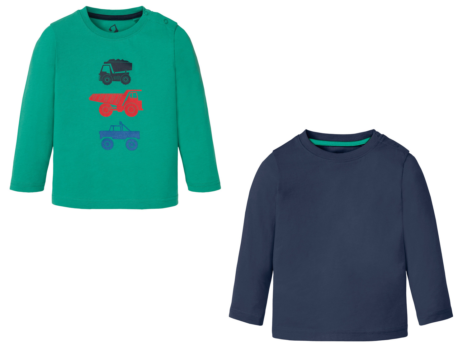 T-shirts manches longues , le prix 4.99 €
- Lot de 2
- Du 12-24 mois ...