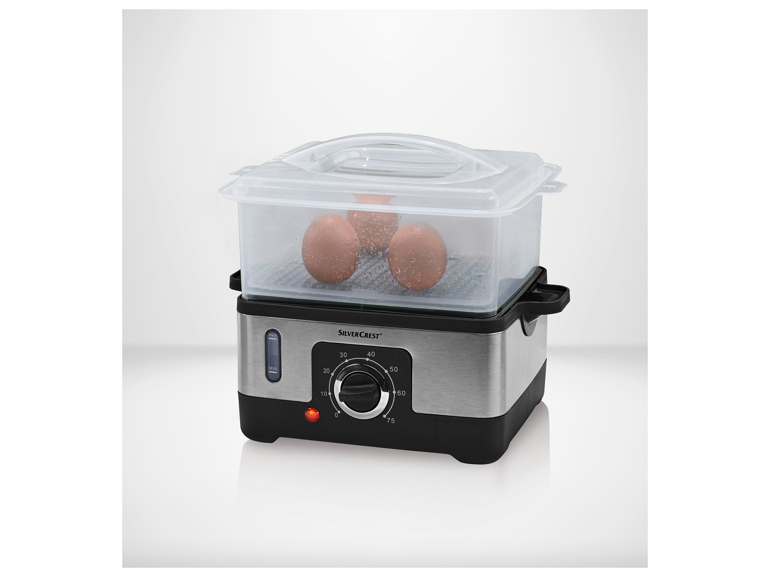 Cuiseur vapeur Silvercrest, le prix 22.99 €
- Pour une cuisson sans ajout de ...