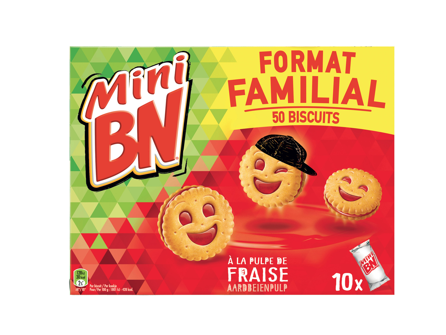 BN Mini , le prix 1.77 €
- Le paquet de 350 g : 2,65 € (1 kg = 7,57 €)
- ...