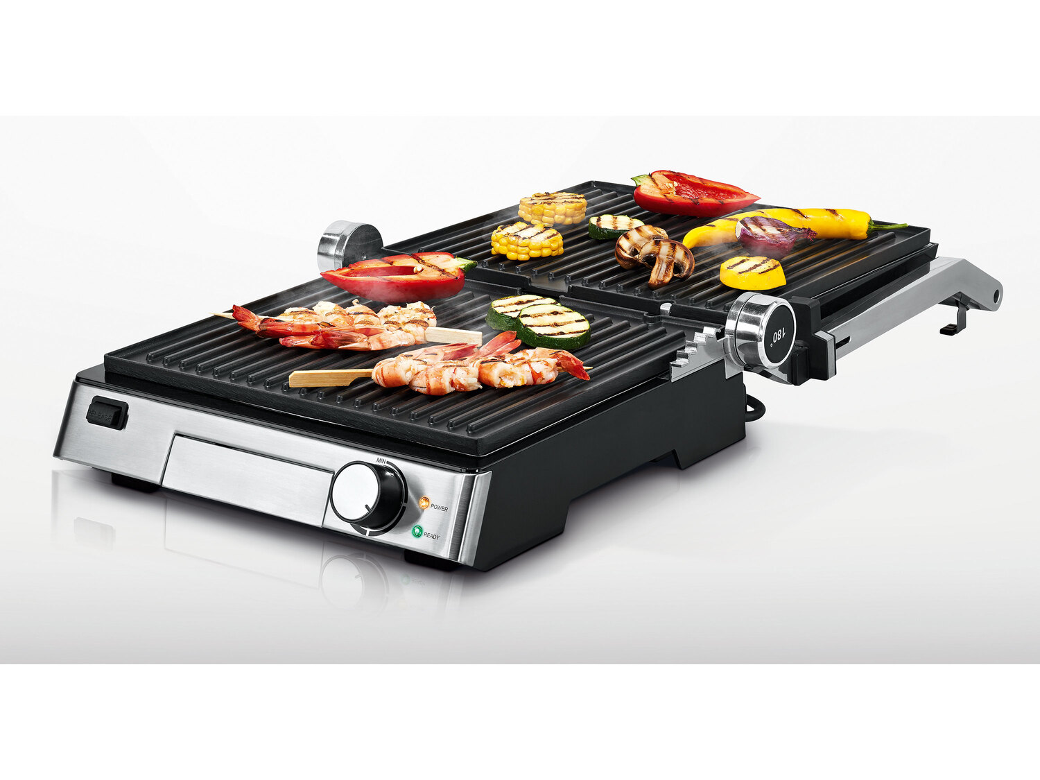 Gril 3 en 1 , le prix 39.99 €
- 2 000 W
- Env. 36,5 x 15,5 x 35,7 cm (l x h ...