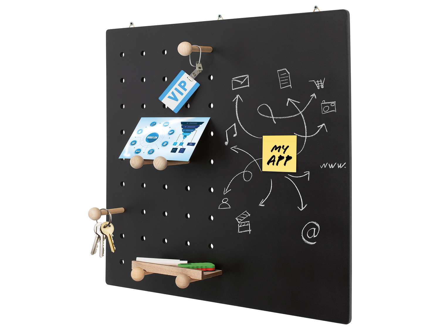 Tableau créatif , le prix 7.99 €
- POUR RÉDIGER des notes et listes de courses ...